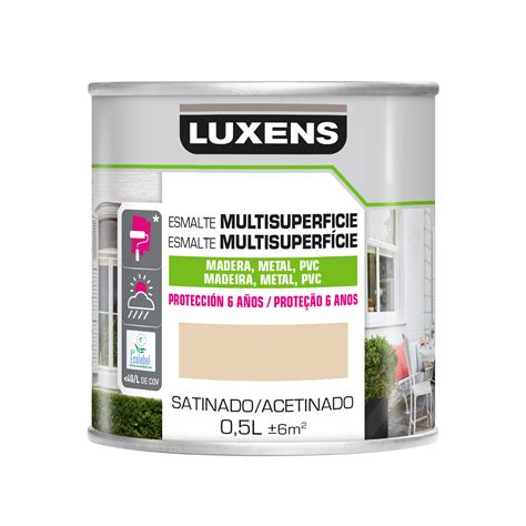 Tinta Multisuperf Cies Luxens Acetinada Lux L Ivore Leroy Merlin