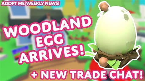 Adopt Me Woodland Egg Update Release Time Patch Notes