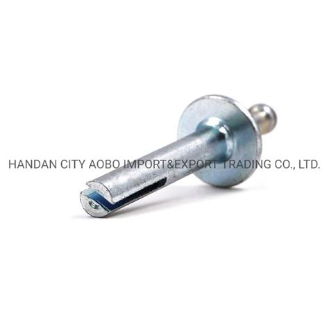 Galvanized Zinc Alloy Mushroom Head Metal Hit Hammer Drive Pin Wall