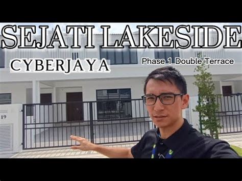 Sejati Lakeside Phase Cyberjaya Double Storey Terrace House