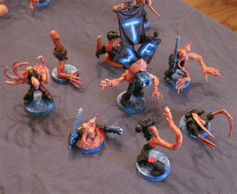 Warhammer 40k Chaos Daemons Tzeentch Pink Horror Conversions