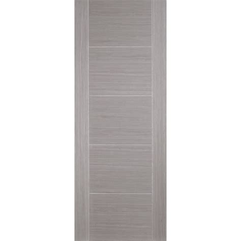 Vancouver Light Grey Solid Pre Finished Internal Door