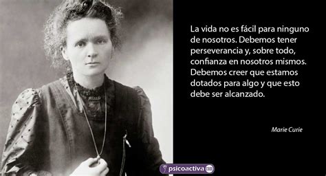 33 Frases De Marie Curie Sobre La Ciencia