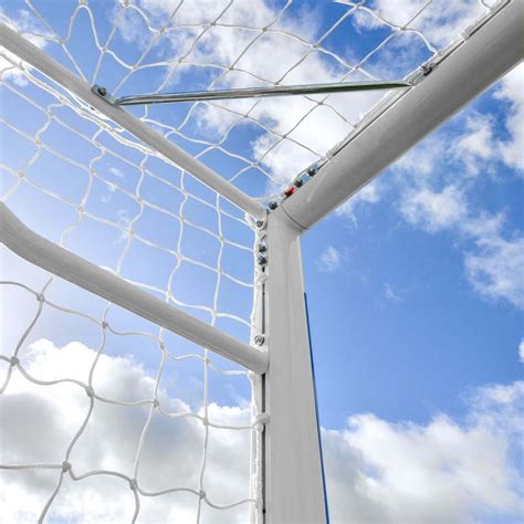 24 X 8 Forza Alu110 Socketed Football Goal Net World Sports