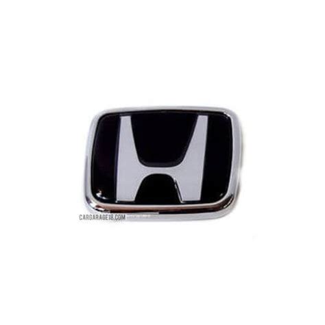 BLACK CHROME HONDA LOGO EMBLEM SIZE 69x58mm