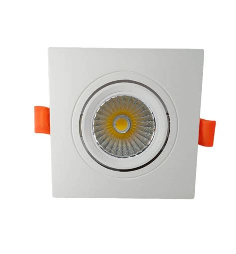 Downlight LED Cuadrado 15W Direccionable BLANCO CRI 92 UGR13