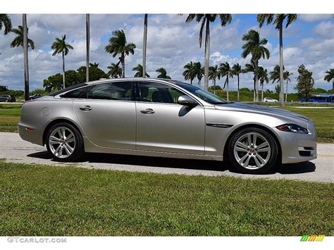 Rhodium Silver Metallic Jaguar Xj L Awd Exterior Photo