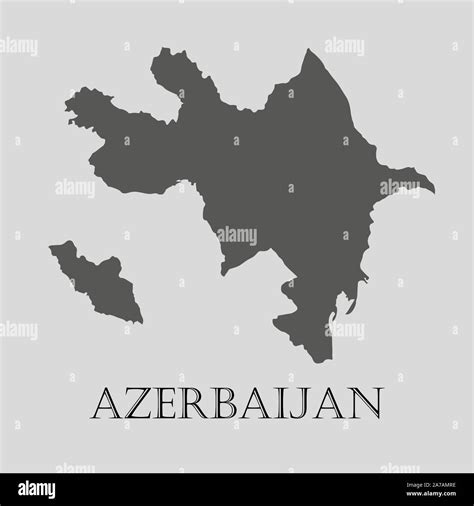 Azerbaijan Map Stockfotos Und Bilder Kaufen Alamy