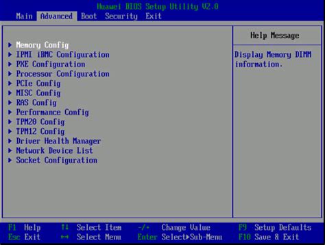 Configuring the PXE function of NIC - Huawei Enterprise Support Community