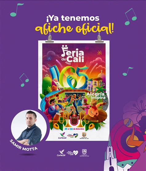 Mira El Afiche Oficial De La Feria De Cali 2022