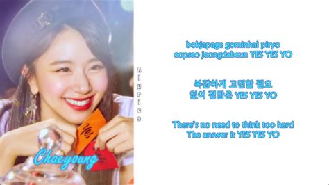 Twice Yes Or Yes Rom Han Eng Lyrics Color And Picture Coded Youtube