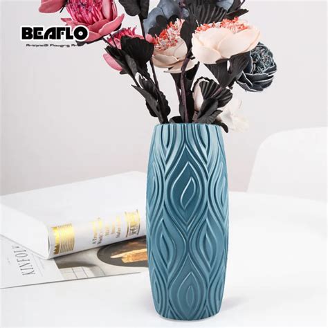 Shatterproof Plastic Vase Decoration Home Modern Flower Vase Imitation