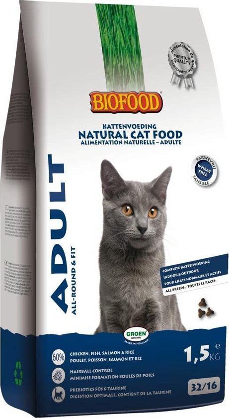 BF Petfood Kattenvoer Premium Adult Fit 10 Kg Bol