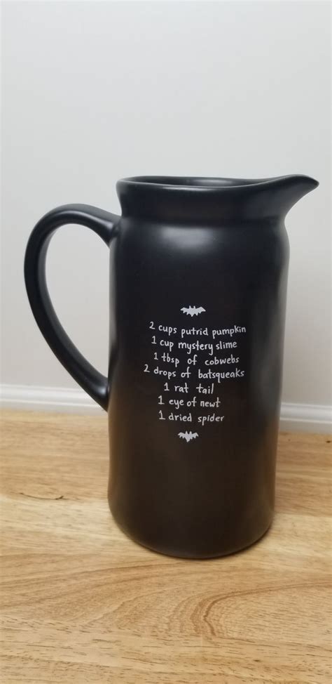 Rae Dunn Witch S Brew Pitcher Cauldron On Mercari Witches Brew Witch