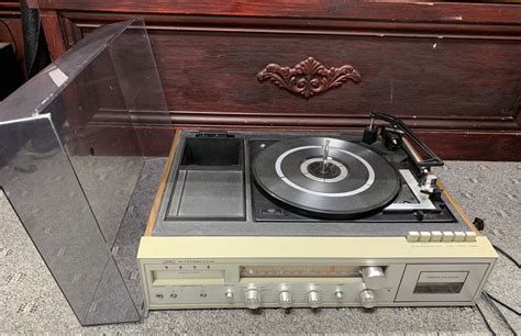 Sears Amfm Stereo Radio Record Turntable Cassette Tape 8 Track Player Read Desc Ebay