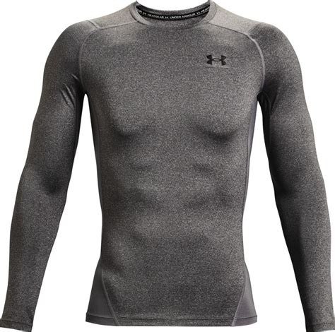 Camiseta De Compresi N De Manga Larga Under Armour Heatgear Armour Gris