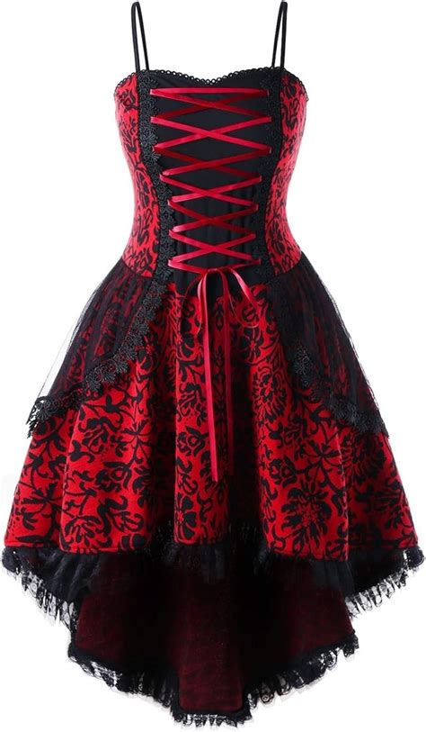 Jier Damen Steampunk Corsagen Kleid Sexy Burleske Vollbrust Corsage