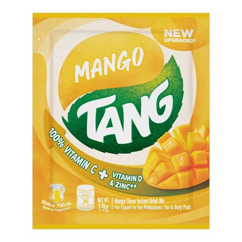 Tang Powdered Juice Mango 19g Shopee Philippines