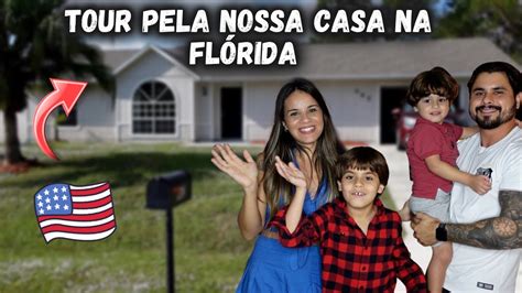 TOUR PELA NOSSA CASA NA FLÓRIDA Bruna Danielle YouTube