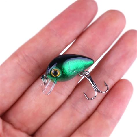 Pcs Mm G Crankbait Fishing Lure Artificial Hard Crank Bait Bass