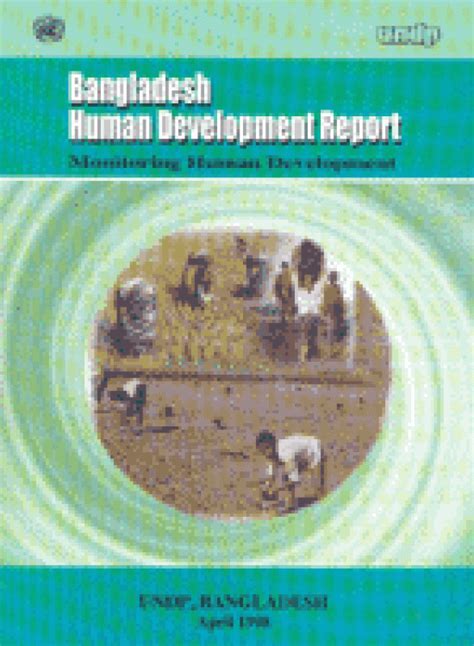 Monitoring Human Development Bangladesh 1998 Human Development Reports