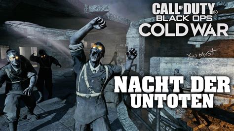 NACHT DER UNTOTEN CALL OF DUTY COLD WAR ZOMBIES YouTube