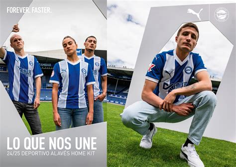 Deportivo Alavés 2024 25 Home Kit