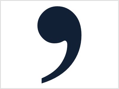 comma - Simple Writing