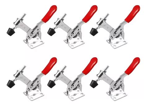 Toggle Clamp Palanca De Sujecion 27 Kg Gh 201 6 Piezas Meses Sin