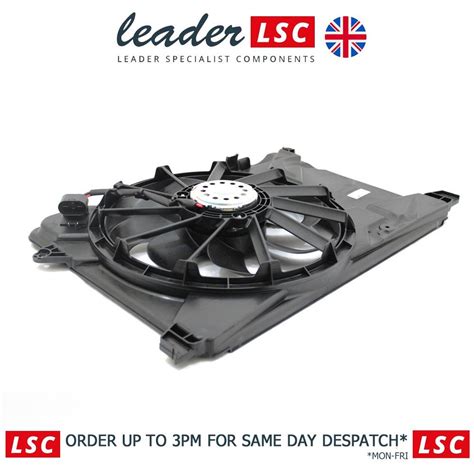 Lsc Genuine Vauxhall Radiator Fan With Cowl Shroud