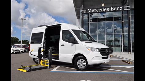 Mercedes Benz Wheelchair Accessible Sprinter Van Youtube