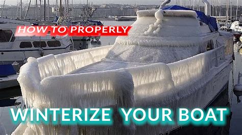 How To Winterize Your Boat Youtube