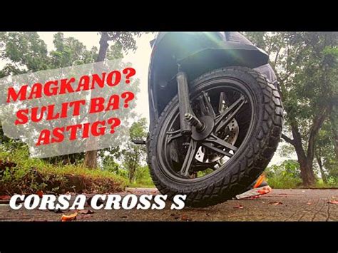 Corsa Cross S Tires First Time Experience On My Honda Beat Youtube