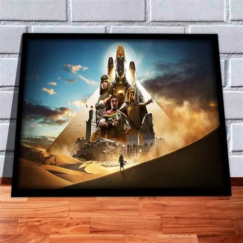 Quadro Decorativo Capa A3 Assassins Creed 07 Gamer Poster