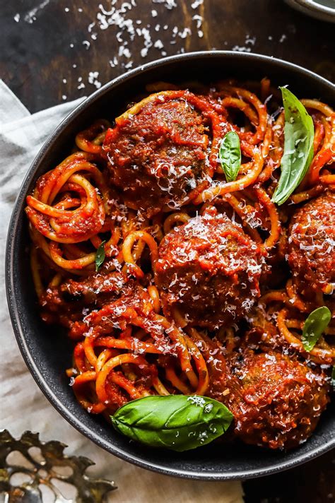 Classic Spaghetti And Meatballs Recipe So Much Food