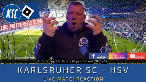 🔴 Live Ksc Hsv 22 Der Hsv Mit Grottenschlechter Abwehr Bei