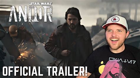 Andor Official Trailer Reaction Youtube