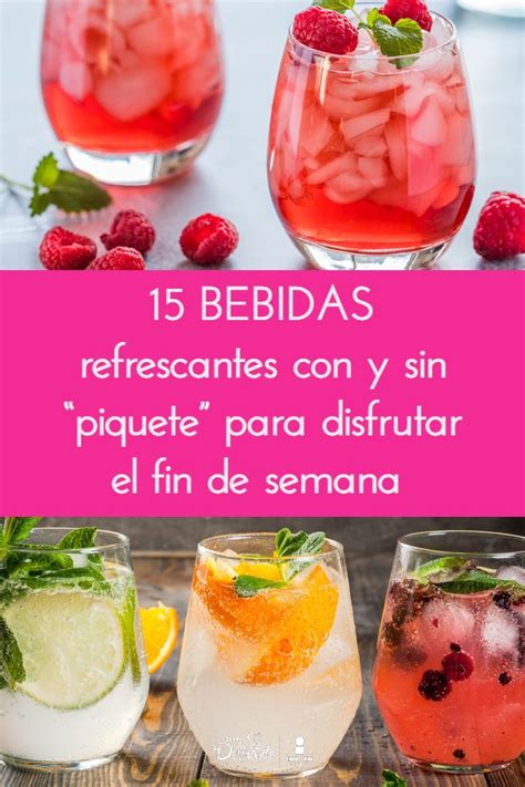 Arriba 55 Imagen Recetas Bebidas Refrescantes Sin Alcohol Abzlocalmx