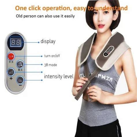 Cervical Shawls Neck And Shoulder Tapping Massager With Heat At Rs 430 New Items In Surat Id