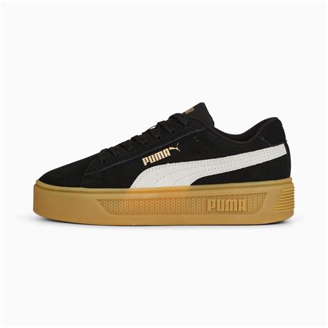 Кросівки Smash Platform V3 Suede Sneakers Women Колір Чорний PUMA