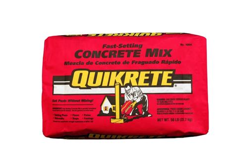 Quikrete 100450 50-Lb Fast Setting Concrete Mix at Sutherlands