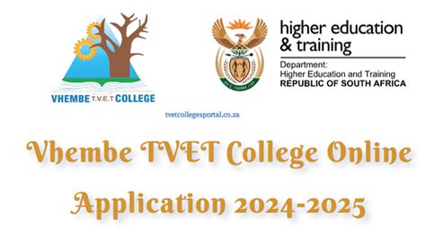 Vhembe TVET College Online Application 2024 2025 TVET Colleges