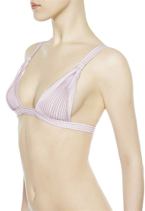 La Perla Tulle Nervures Triangle Bra