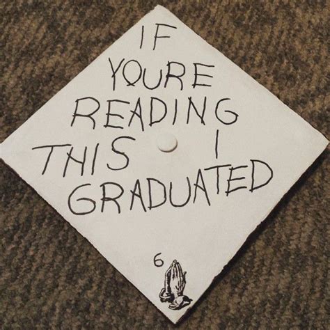 Pin For Later 61 Creative Ways To Decorate Your Graduation Cap For The Drake Fans College