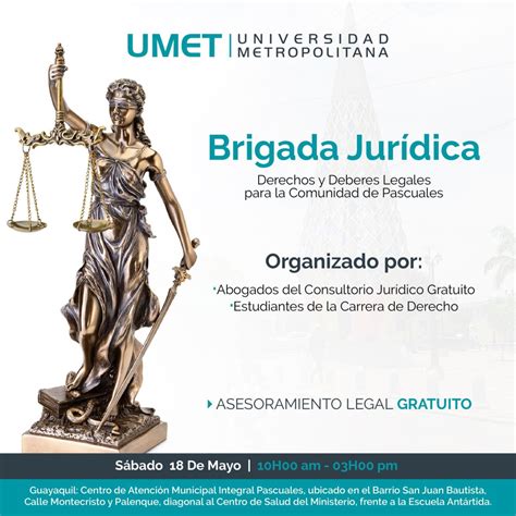 Brigada Jurídica Asesoramiento Legal Gratuito UMET