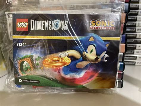 Lego Sonic The Hedgehog 71244 Level Pack Dimensions Minifigure Sonic Lego