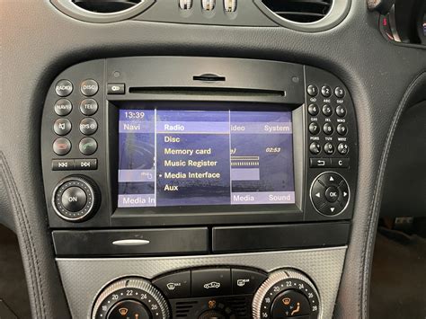 Mercedes Sl R230 Media Interface Retrofit Unique Car Sound And Security