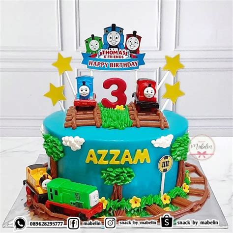 Jual Tart Ultah Karakter Thomas Kue Ulang Tahun Anak Shopee Indonesia