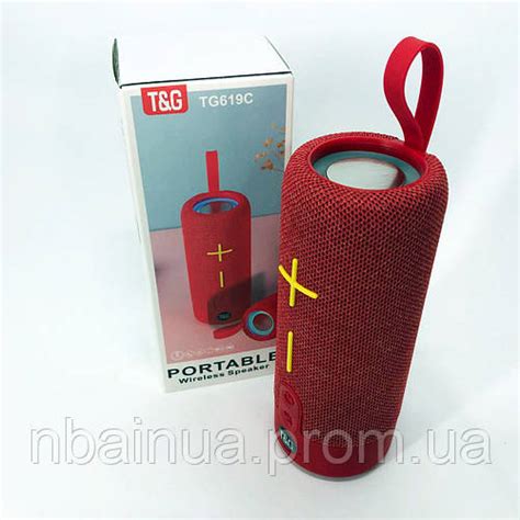 Акустические колонки TG619C, Портативная блютуз колонка поддержка ...