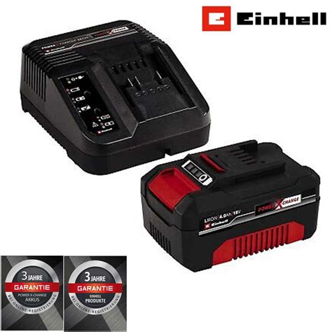 Original Einhell Starter Kit Ah Akku Und Ladeger T Power X Change